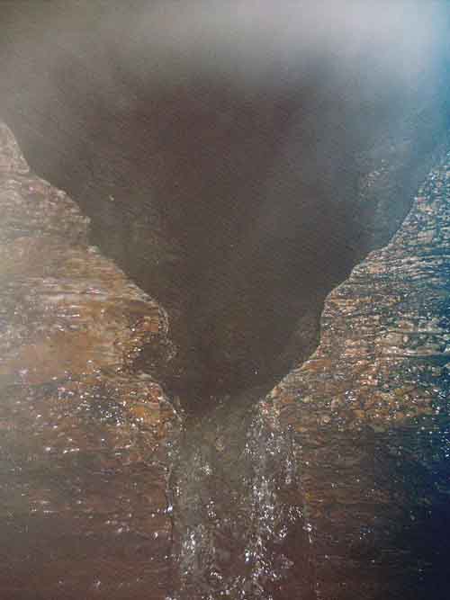 Water Fall Upstream at Snail Shell Cave - September 2004 - Tennessee