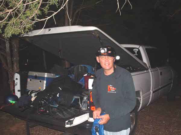 TJ Speaks at Snail Shell Cave - Tennessee September 2004